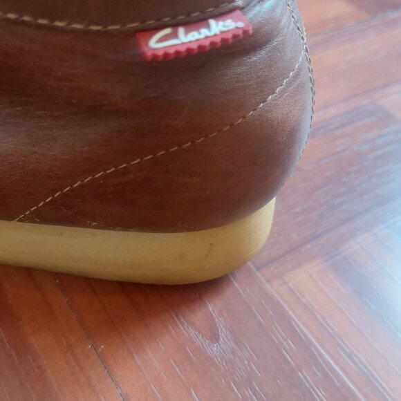 Clarks Originals Wallabee Boots – Brown Leather – Men’s Size 9 - Picture 8 of 8